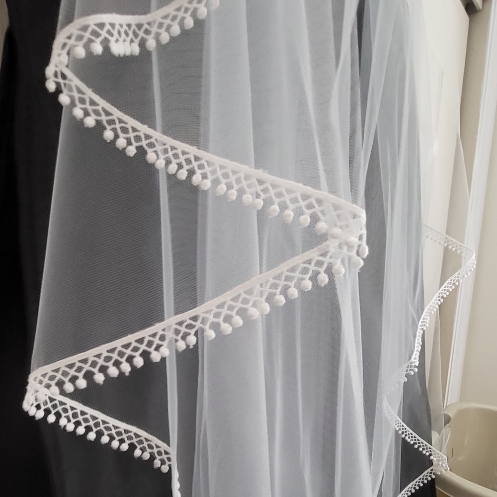 Boho Bridal Veil